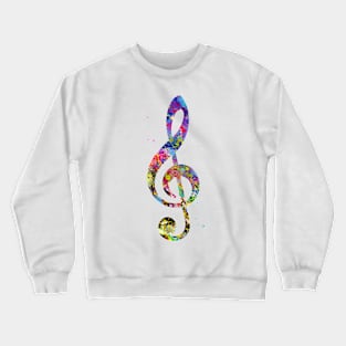 Treble Clef Crewneck Sweatshirt